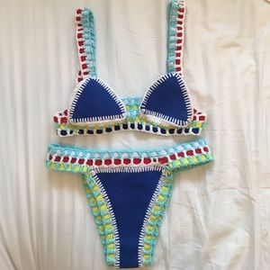 Neoprene Knit Bikini